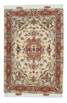 Tapis persan - Tabriz - Royal - 151 x 103 cm - beige