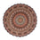 Tapis persan - Tabriz - Royal ronde  - 150 x 150 cm - marron