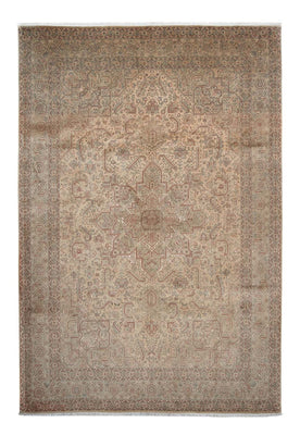 Tapis persan - Tabriz - Royal - 296 x 198 cm - marron clair