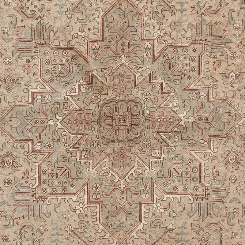 Tapis persan - Tabriz - Royal - 296 x 198 cm - marron clair