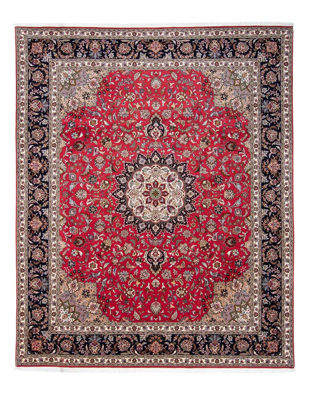 Tapis persan - Tabriz - Royal - 310 x 250 cm - rouge