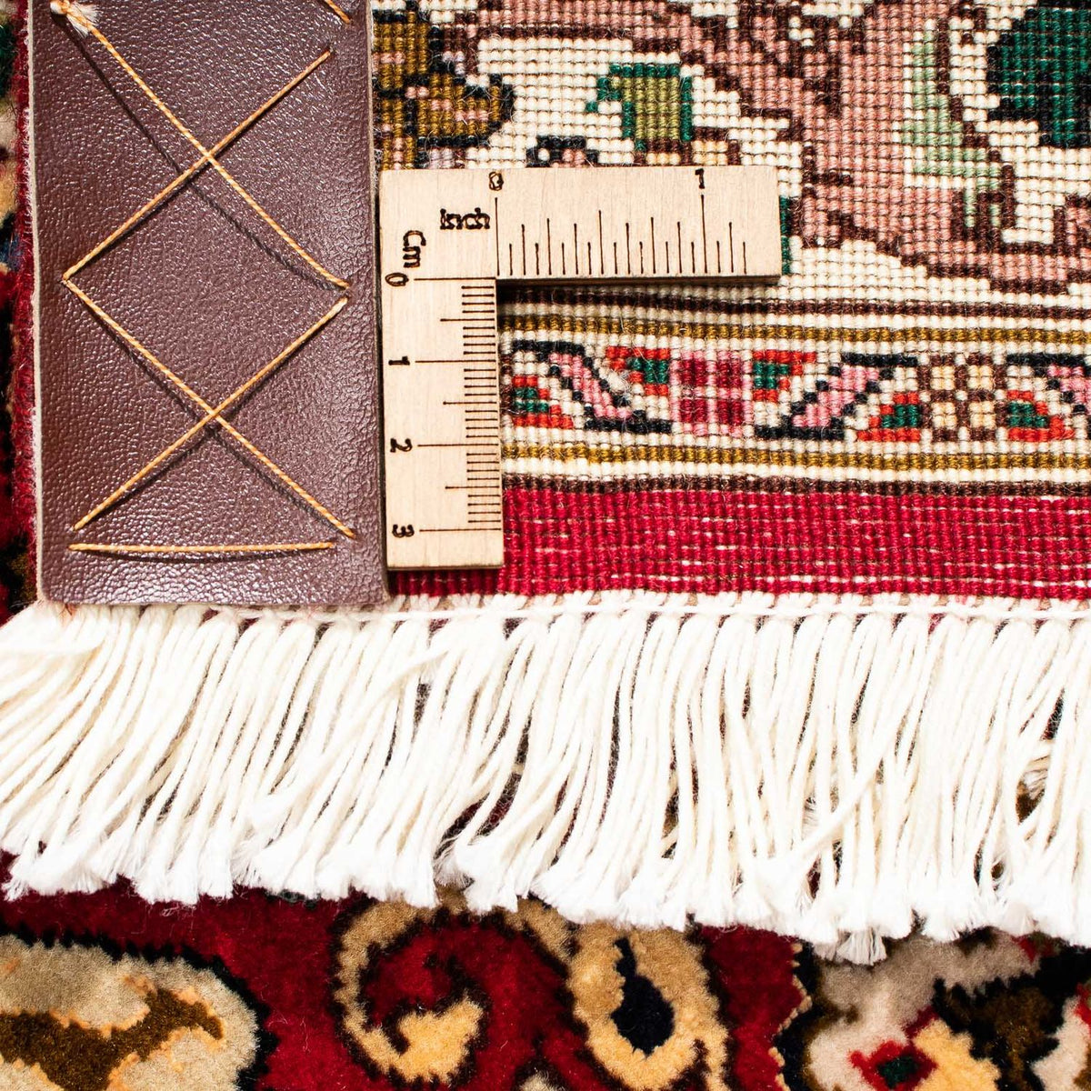 Tapis persan - Tabriz - Royal - 308 x 205 cm - rouge foncé