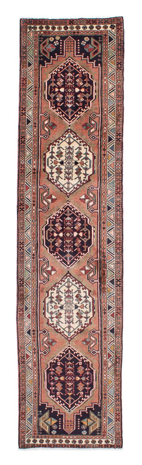 Tapis de couloir Tapis persan - Nomadic - 298 x 70 cm - marron clair