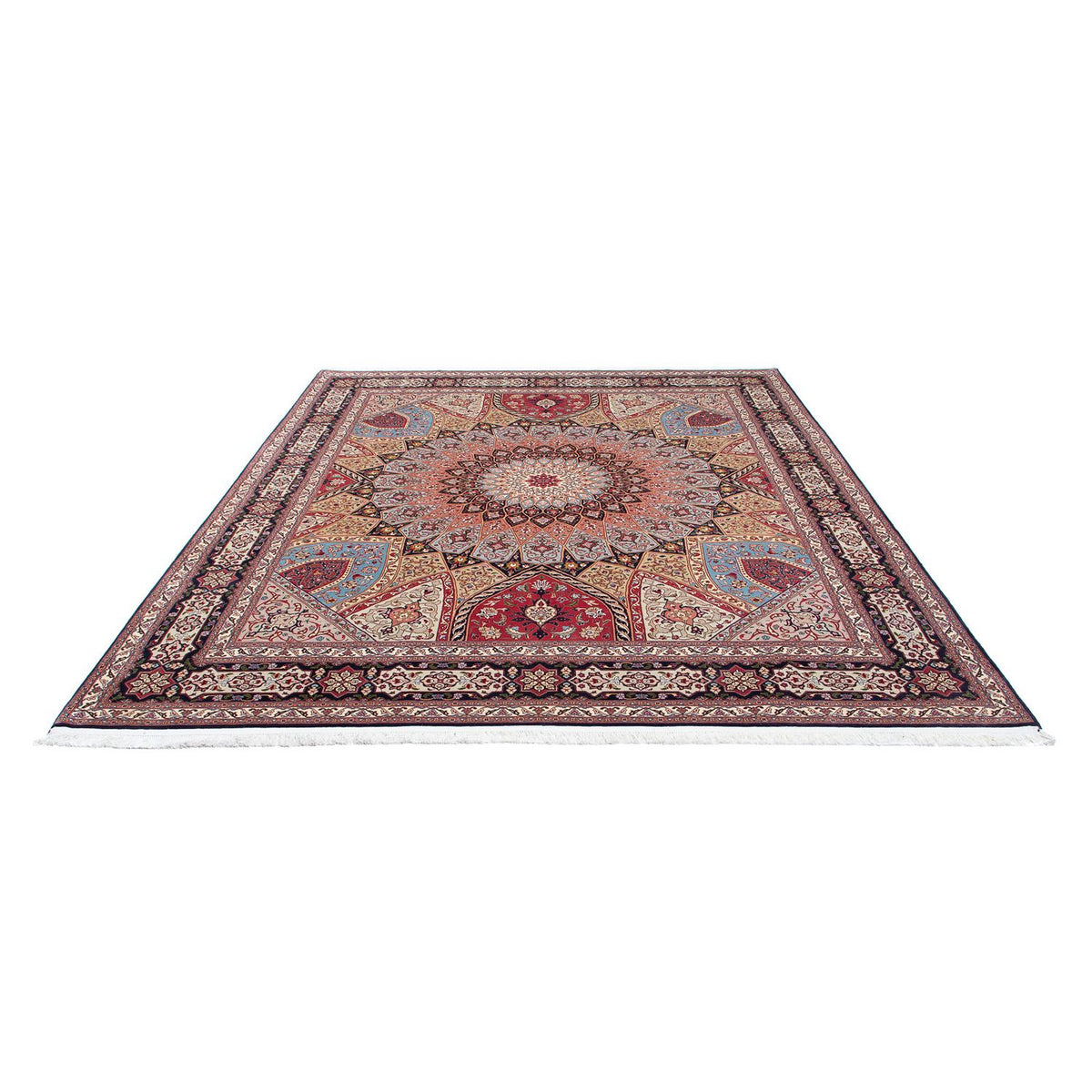 Tapis persan - Tabriz - Royal - 298 x 253 cm - multicolore