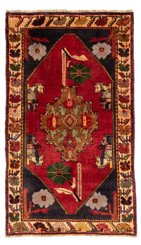 Tapis persan - Nomadic - 188 x 108 cm - rouge