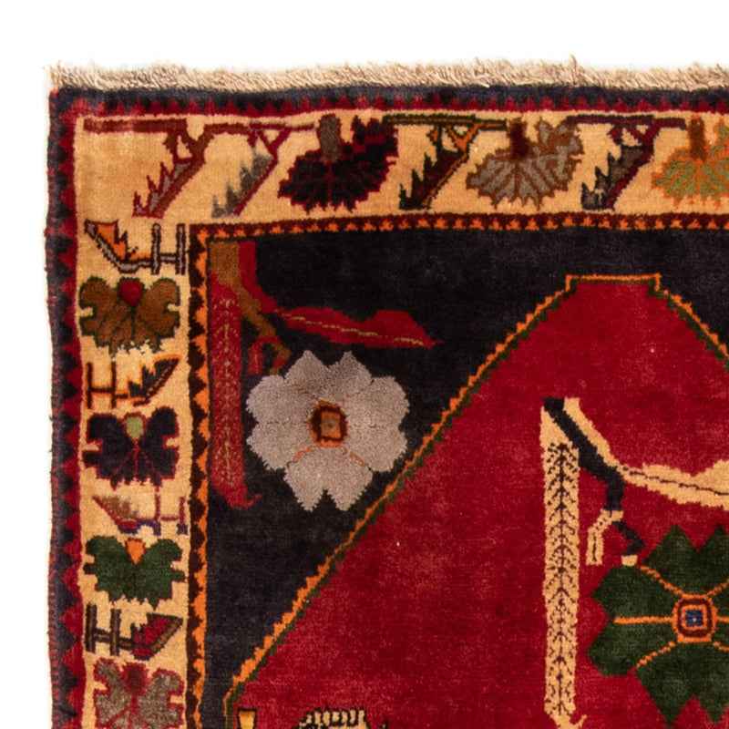 Tapis persan - Nomadic - 188 x 108 cm - rouge