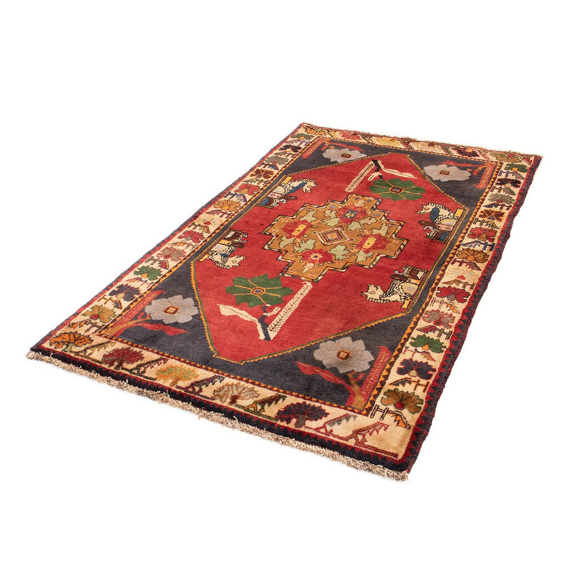 Tapis persan - Nomadic - 188 x 108 cm - rouge
