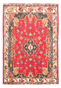 Tapis persan - Nomadic - 158 x 111 cm - rouge
