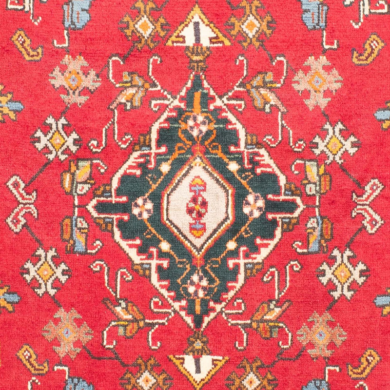Tapis persan - Nomadic - 158 x 111 cm - rouge