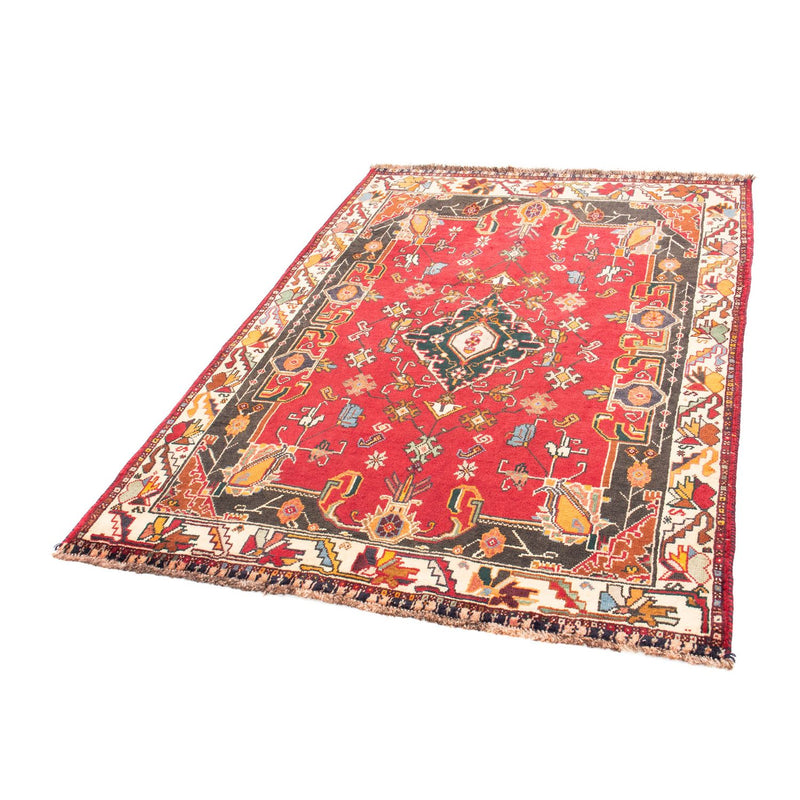 Tapis persan - Nomadic - 158 x 111 cm - rouge