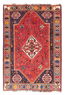 Tapis persan - Nomadic - 171 x 118 cm - rouge foncé