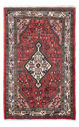 Tapis persan - Nomadic - 132 x 82 cm - rouge