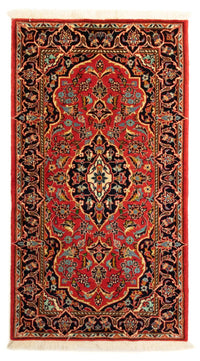 Tapis persan - Keshan - 124 x 68 cm - rouge foncé