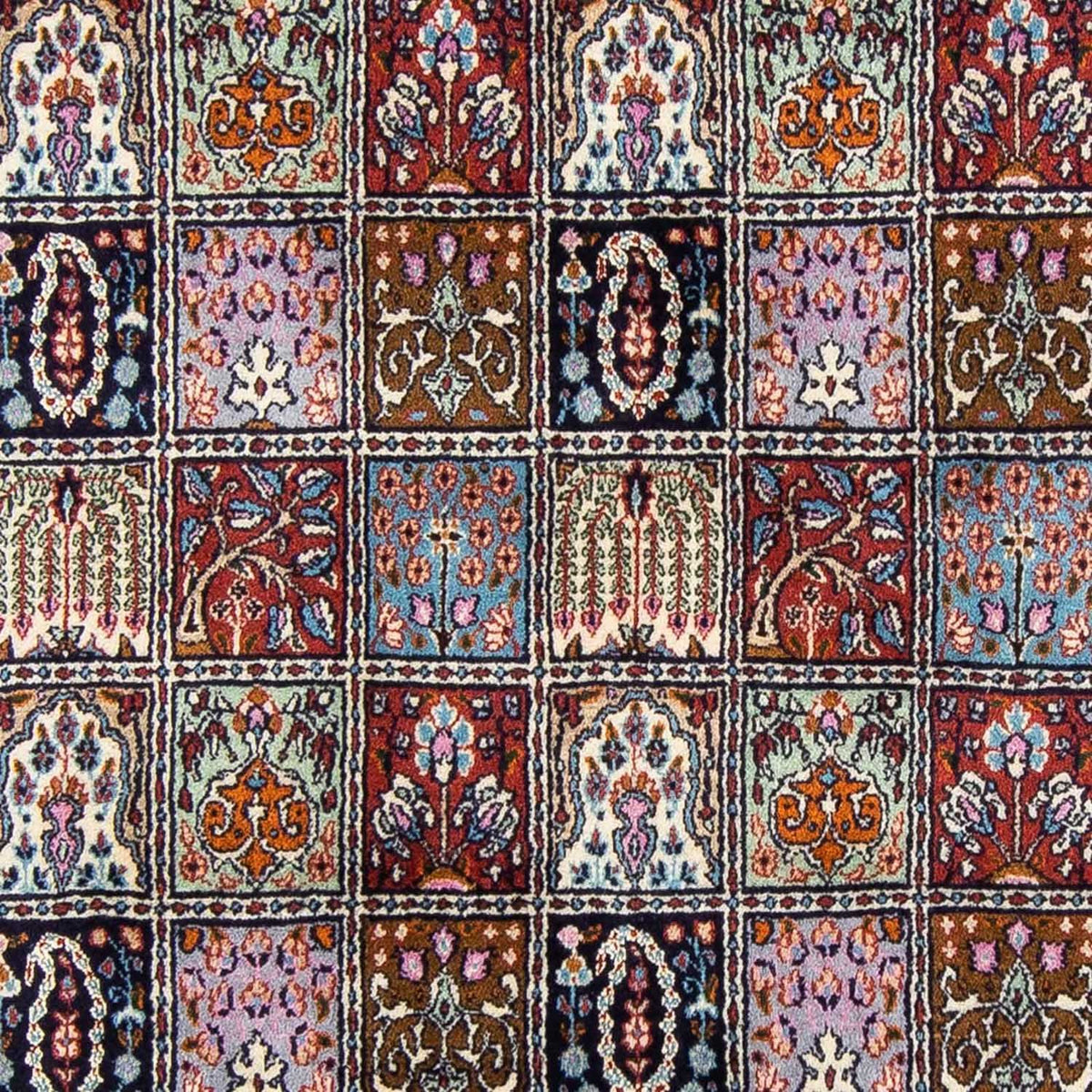 Tapis persan - Classique - 302 x 202 cm - rouge foncé