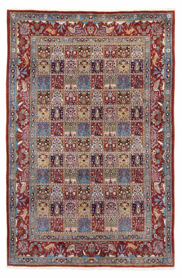 Tapis persan - Classique - 298 x 198 cm - rouge foncé
