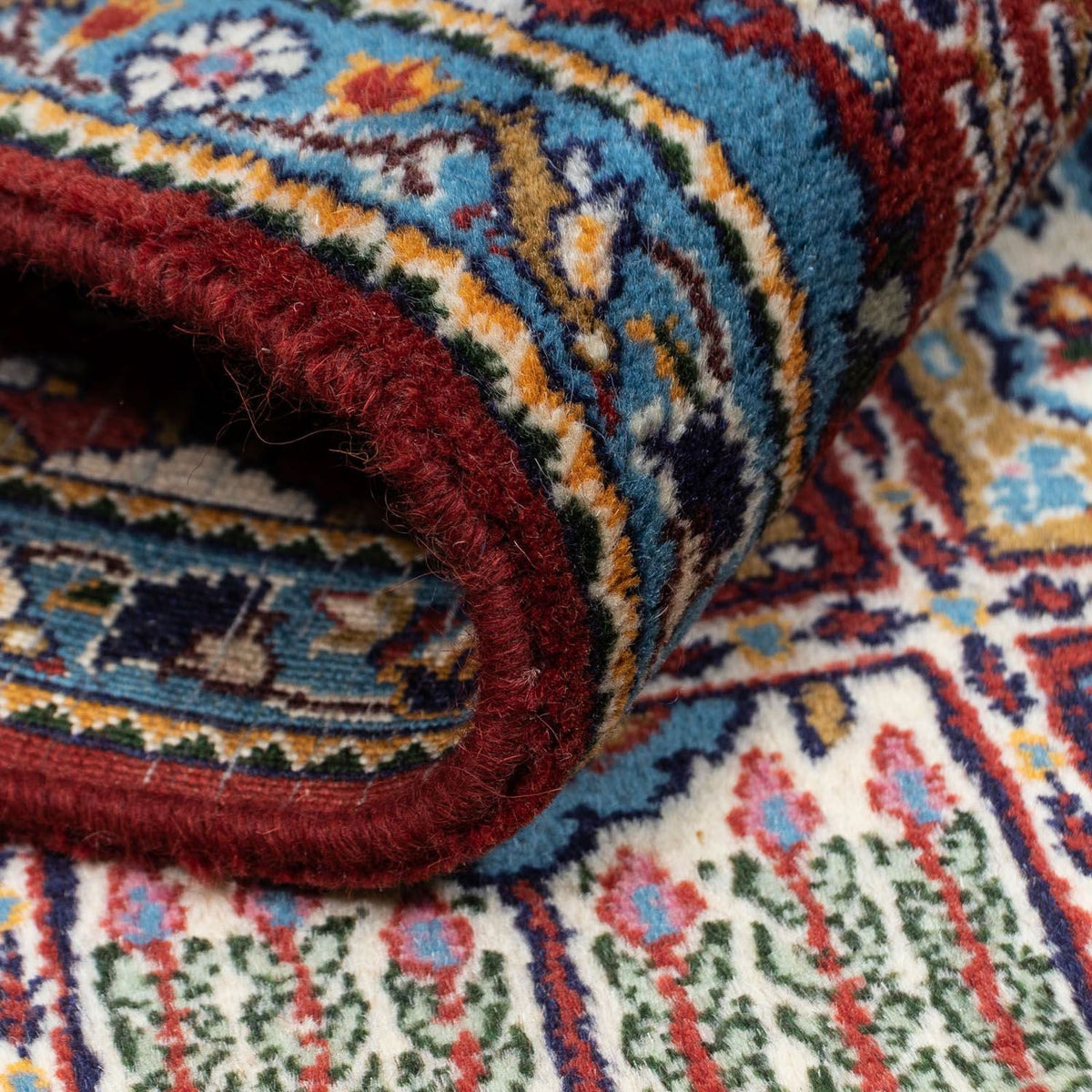 Tapis persan - Classique - 240 x 147 cm - rouge foncé