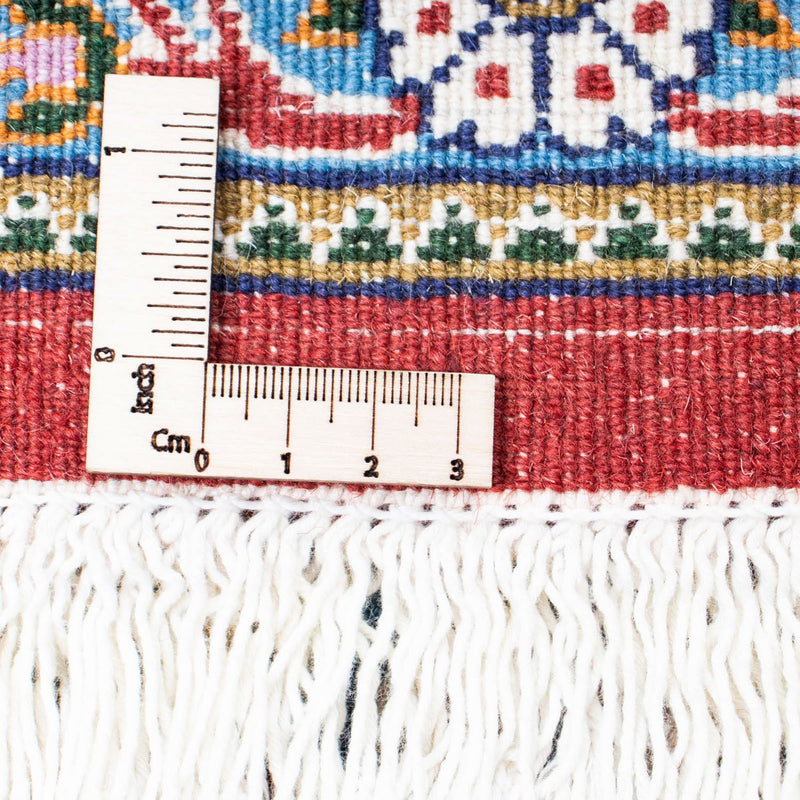 Tapis persan - Classique - 295 x 195 cm - rouge foncé