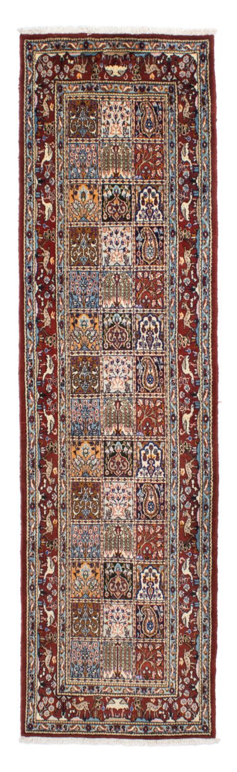 Tapis de couloir Tapis persan - Classique - 288 x 81 cm - rouge foncé