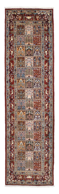 Tapis de couloir Tapis persan - Classique - 288 x 81 cm - rouge foncé