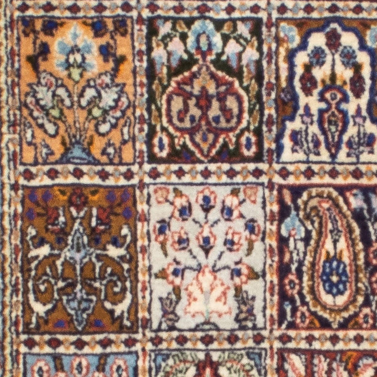 Tapis de couloir Tapis persan - Classique - 288 x 81 cm - rouge foncé