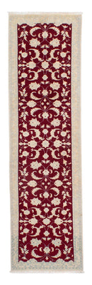 Tapis de couloir Tapis persan - Nain - 295 x 82 cm - rouge foncé