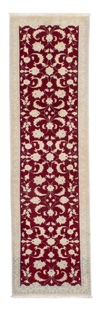 Tapis de couloir Tapis persan - Nain - 295 x 82 cm - rouge foncé