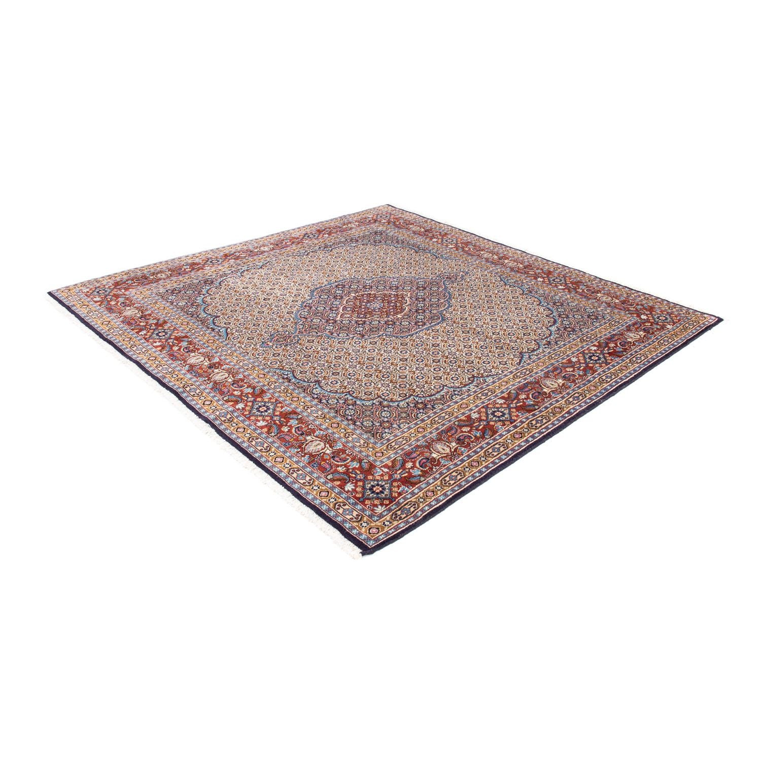 Tapis persan - Classique carré  - 200 x 191 cm - beige