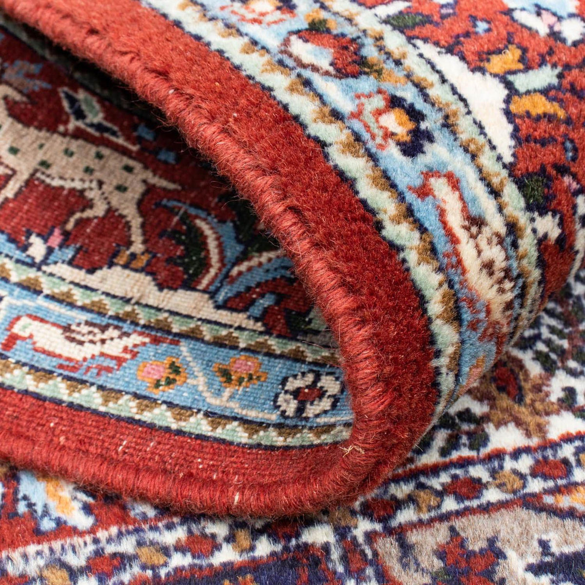 Tapis de couloir Tapis persan - Classique - 300 x 82 cm - rouge foncé