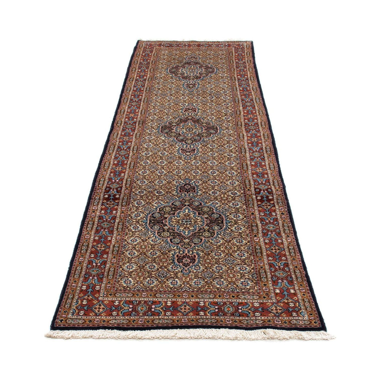 Tapis de couloir Tapis persan - Classique - 294 x 75 cm - beige