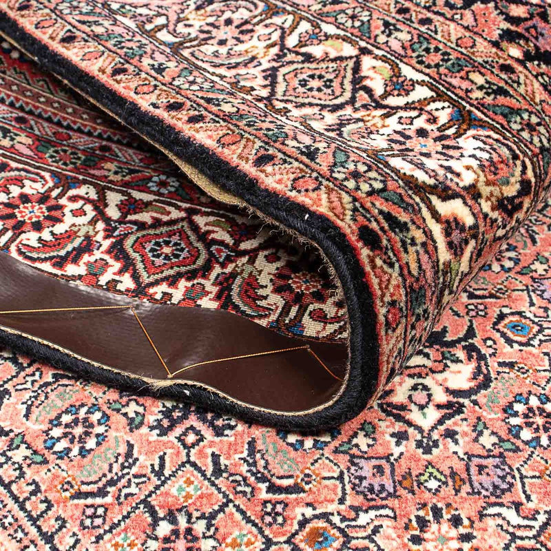 Tapis persan - Bidjar - 208 x 138 cm - rouge clair