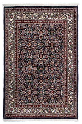Tapis persan - Classique - 159 x 109 cm - bleu foncé