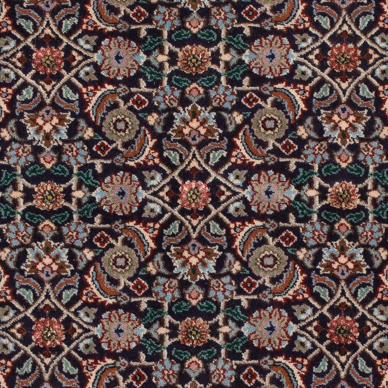 Tapis persan - Classique carré  - 100 x 100 cm - bleu foncé
