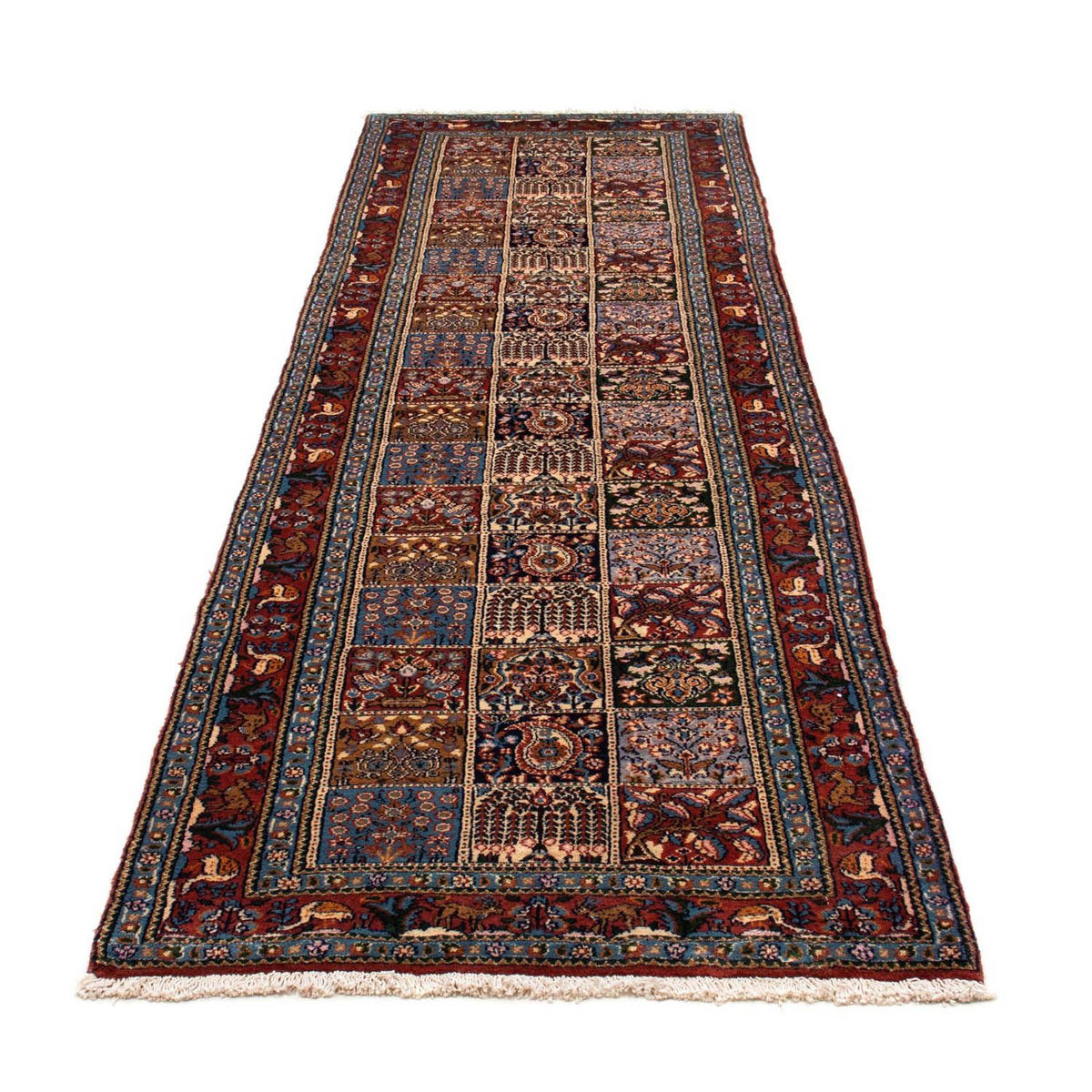 Tapis de couloir Tapis persan - Classique - 283 x 83 cm - rouille