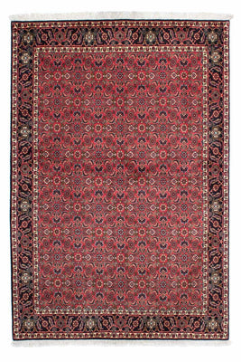 Tapis persan - Bidjar - 206 x 140 cm - rouge