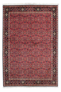 Tapis persan - Bidjar - 206 x 140 cm - rouge