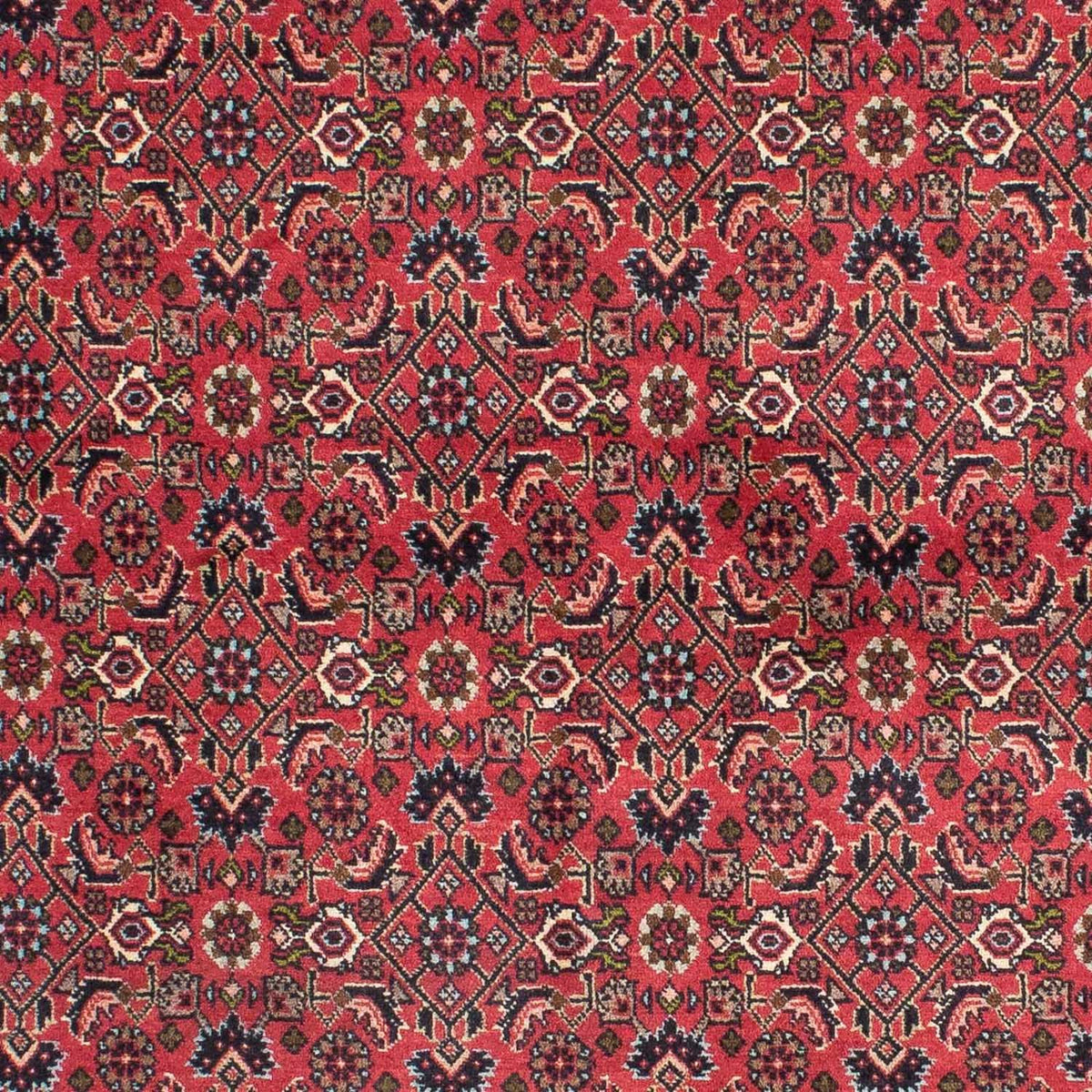 Tapis persan - Bidjar - 206 x 140 cm - rouge