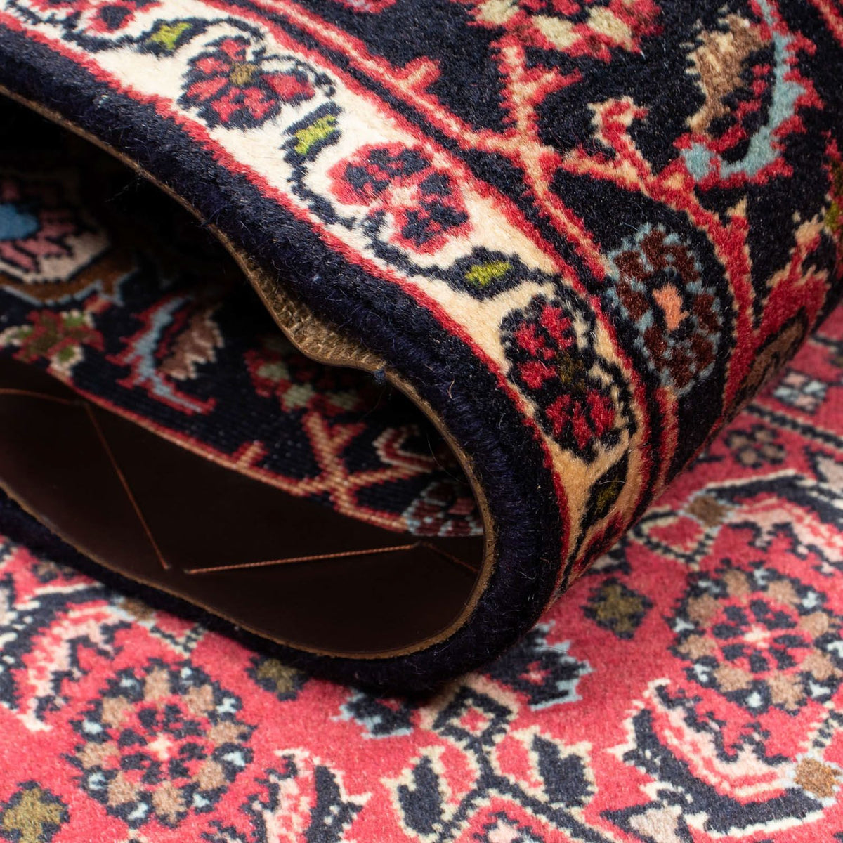 Tapis persan - Bidjar - 206 x 140 cm - rouge