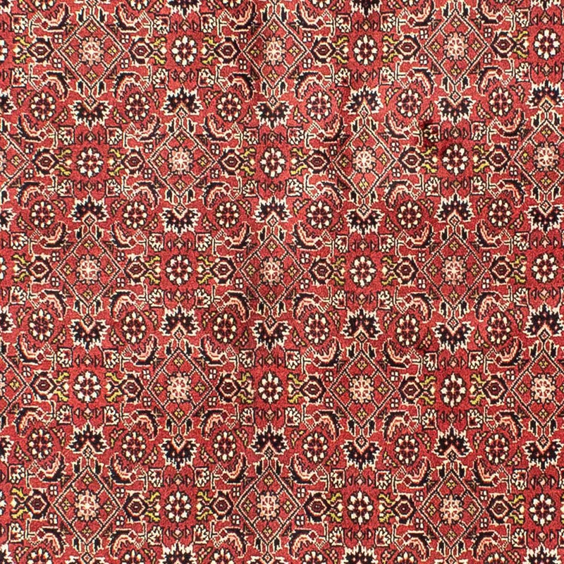 Tapis persan - Bidjar - 205 x 141 cm - rouge foncé