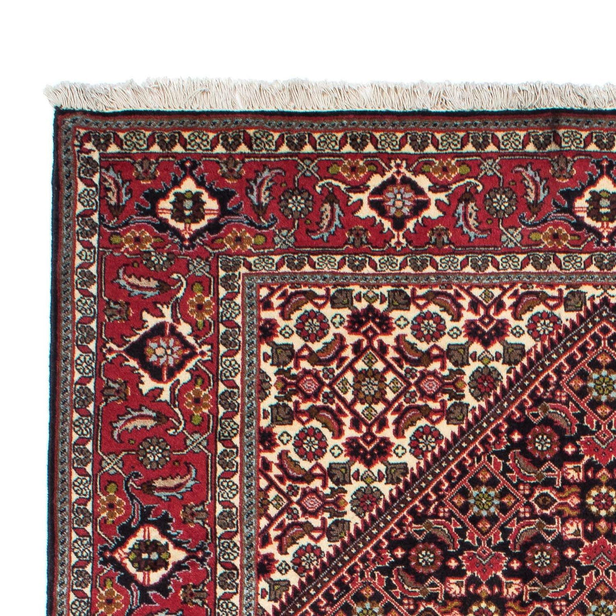 Tapis persan - Bidjar - 216 x 138 cm - rouge