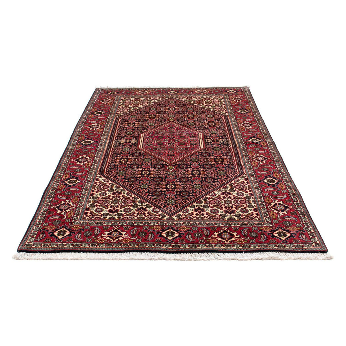 Tapis persan - Bidjar - 216 x 138 cm - rouge