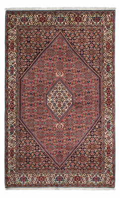 Tapis persan - Bidjar - 231 x 141 cm - rouge