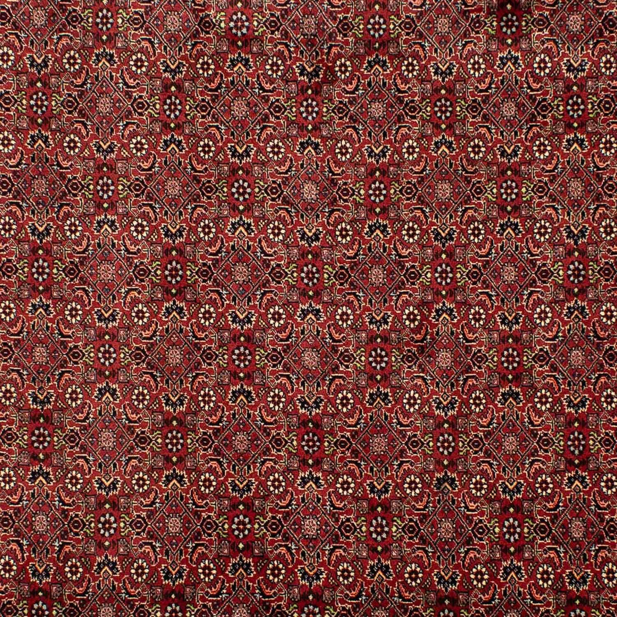 Tapis persan - Bidjar - 302 x 203 cm - rouge foncé