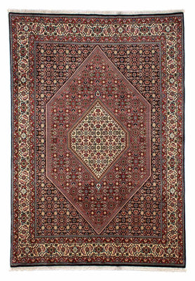 Tapis persan - Bidjar - 291 x 196 cm - rouge clair