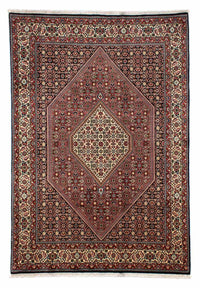 Tapis persan - Bidjar - 291 x 196 cm - rouge clair