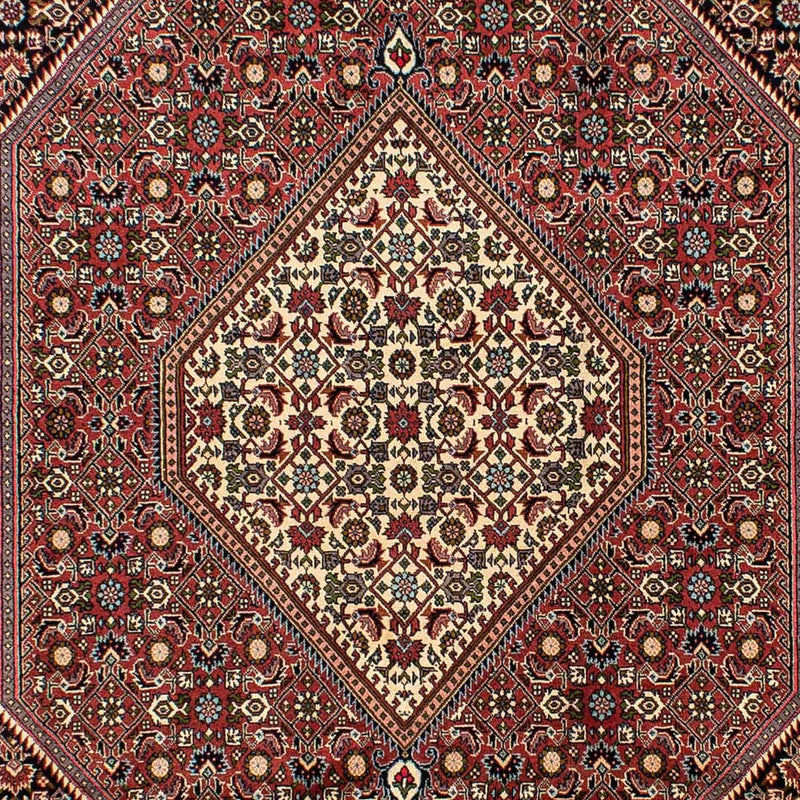 Tapis persan - Bidjar - 291 x 196 cm - rouge clair