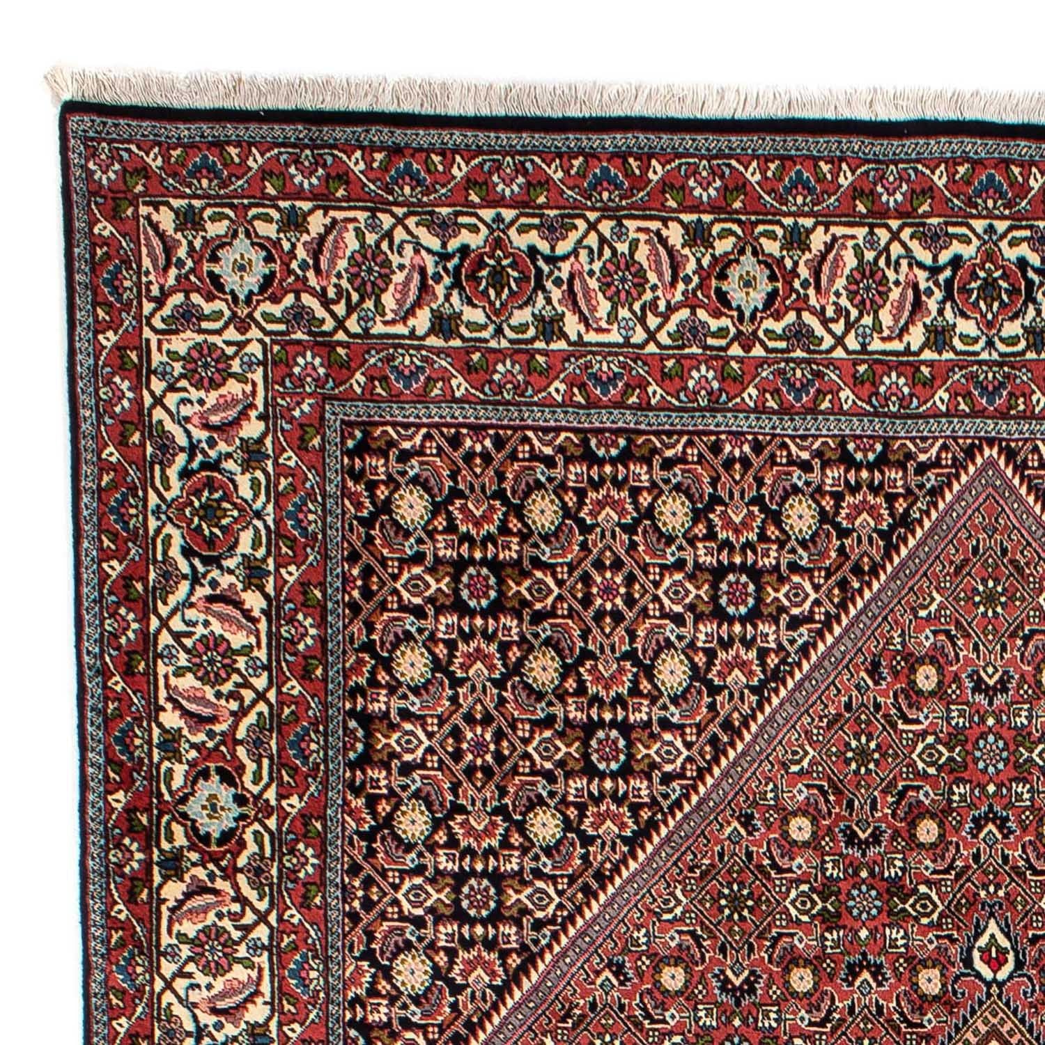 Tapis persan - Bidjar - 291 x 196 cm - rouge clair