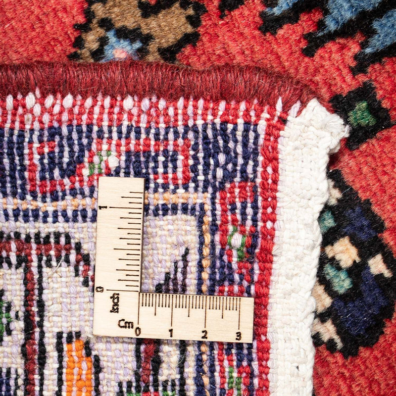 Tapis persan - Nomadic - 126 x 83 cm - rouge