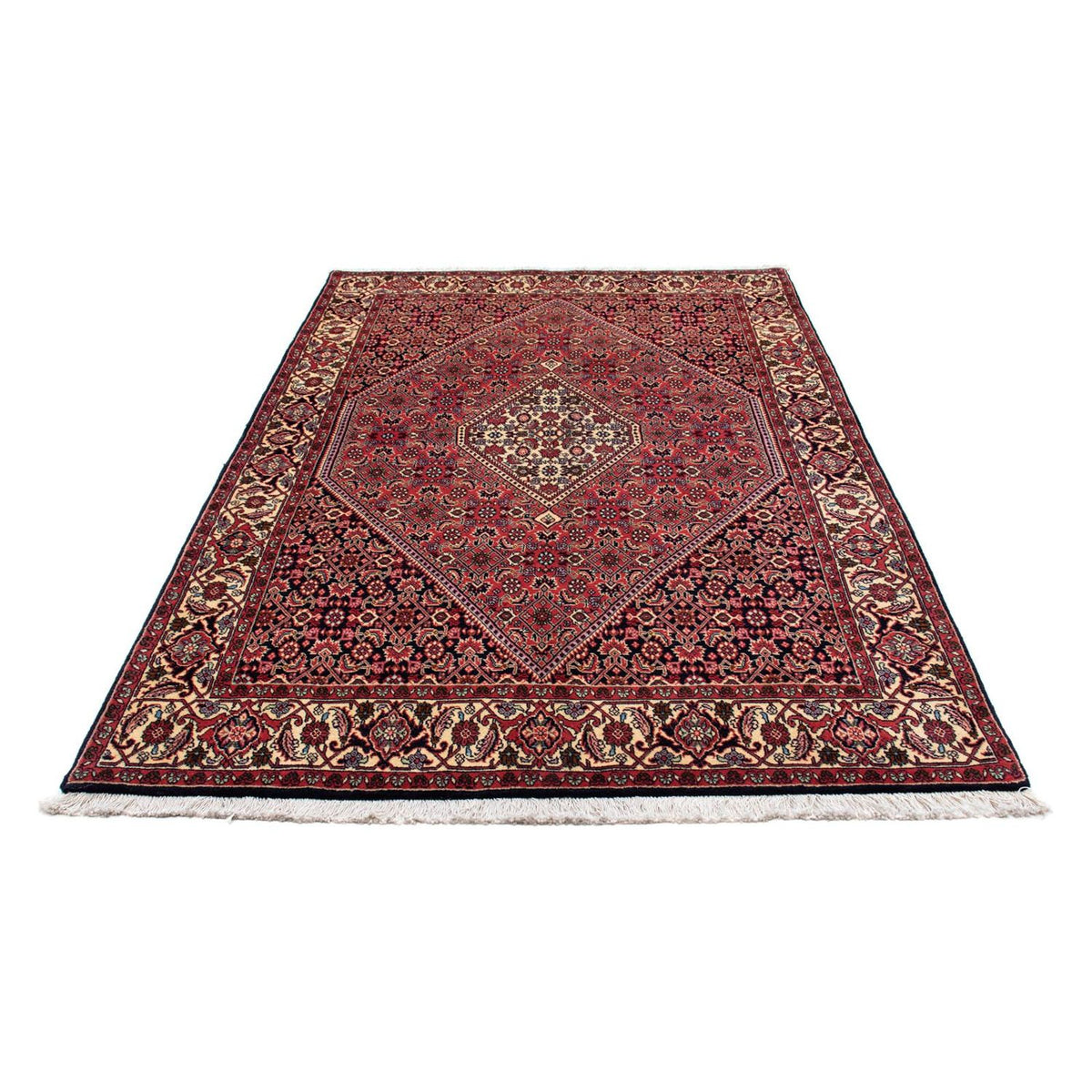 Tapis persan - Bidjar - 230 x 141 cm - rouge