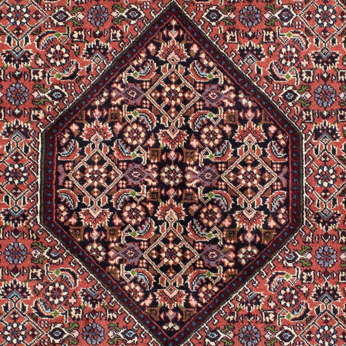 Tapis persan - Bidjar - 235 x 140 cm - rouge