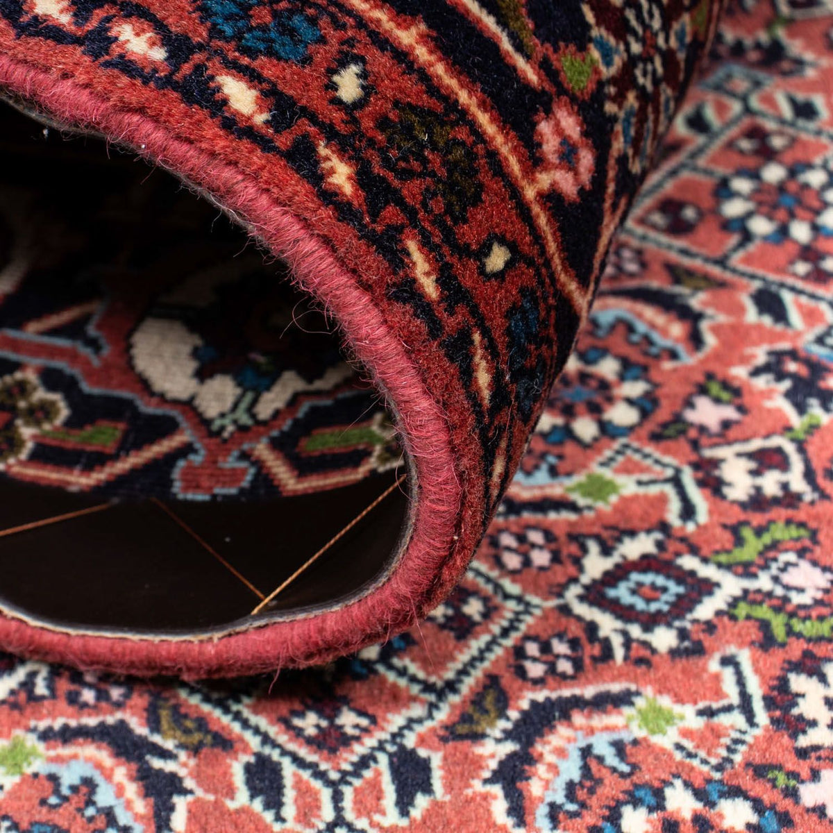 Tapis persan - Bidjar - 235 x 140 cm - rouge